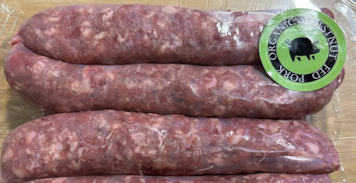 Photo of our fresh lap cheong sausages made with Australian Baijiu